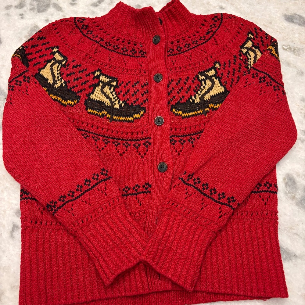 Women's Signature Cotton Fisherman Sweater- Bean Boot Design